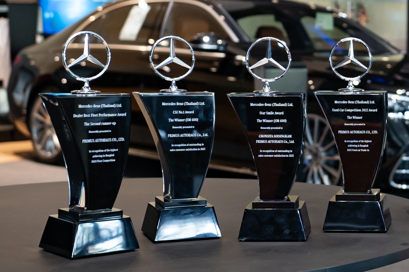 "Benz Primus” Wins 4 Honored Awards